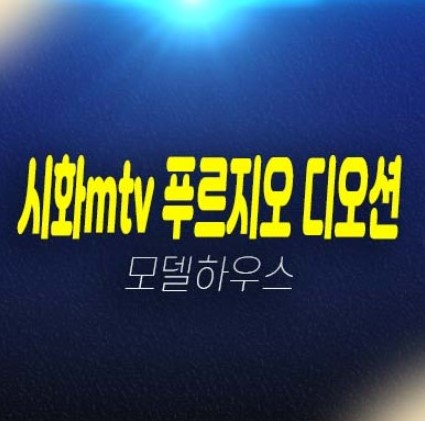 시화mtv 푸르지오 디오션 거북섬 정왕동 대우건설 1군 아파트,오피스텔,상가 분양가 투자 평형타입 잔여보유분 유니트 홍보관 방문예약!