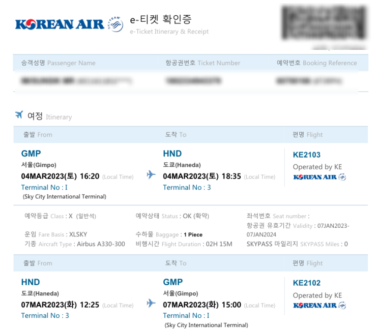  3박 4일 일본 도쿄여행 준비, 일정, 쇼핑리스트