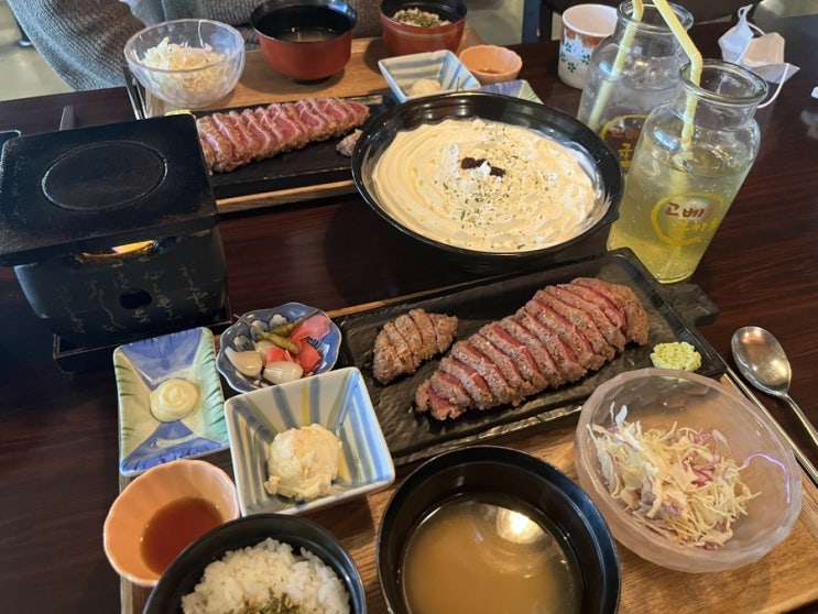  [구월동 맛집] 고베규카츠에서 세트 2, 커리크림우동 먹음! _내돈내산
