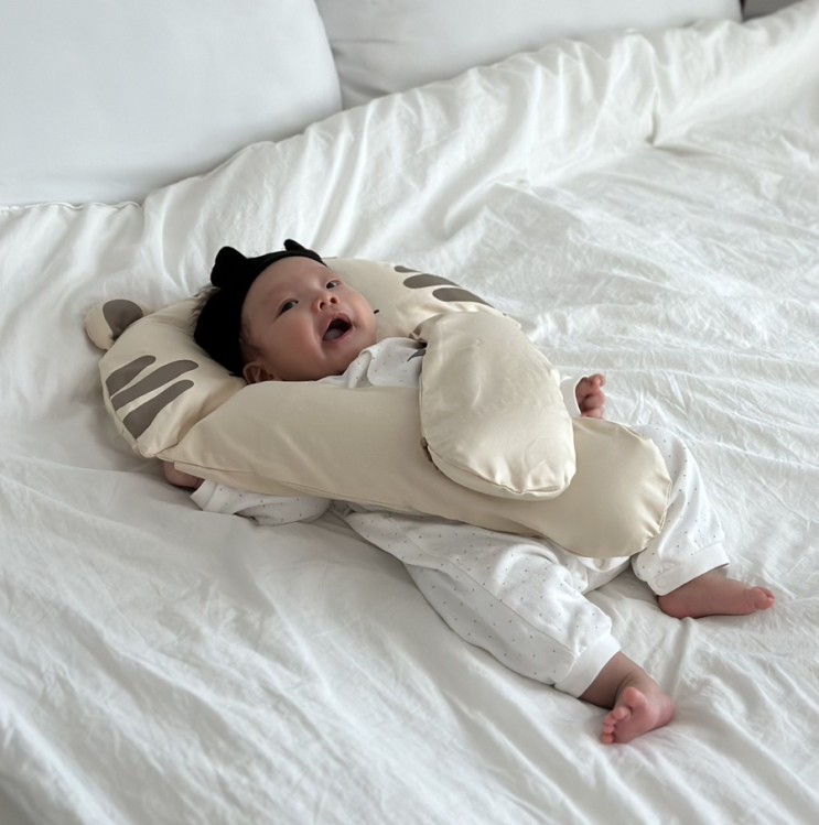 베베데코 마미품베개 랑이 | 모로반사 방지 베개, 아기 베개 추천, 아기 통잠