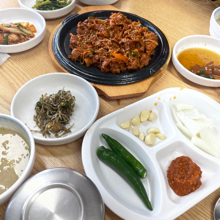  부산 한식집 “올타구나” 제육 돈가스 육개장 좋은삼선병원 옆 오리전문