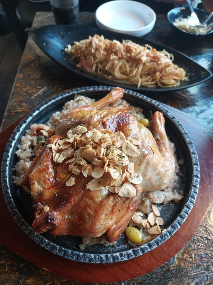 이태원맛집:치식가  전기구이통닭 다양한 퓨전 전기구이와 이태원파스타 맛있는 이태원핫플