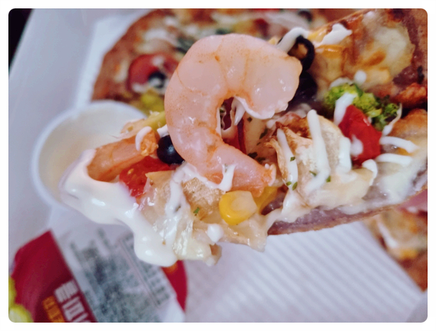  독산동 피자맛집 맞나? 비스트로 갈릭쉬림프피자 배달후기
