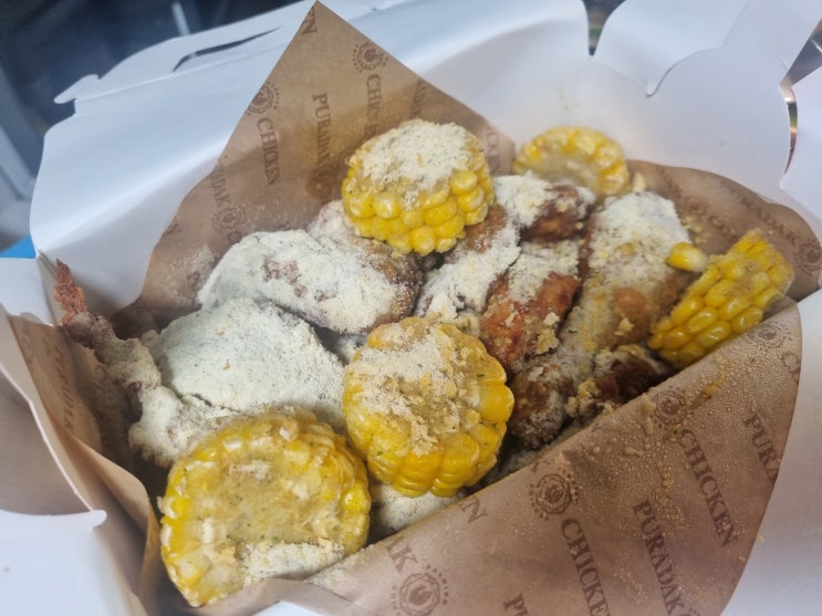  치맥하기 좋은 푸라닭 콘소메이징 리뷰!!