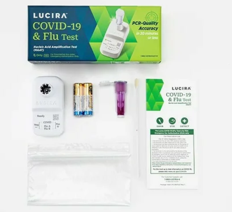 FDA는 COVID-19와 독감에 대한 첫 번째 가정 내 검사를 승인합니다