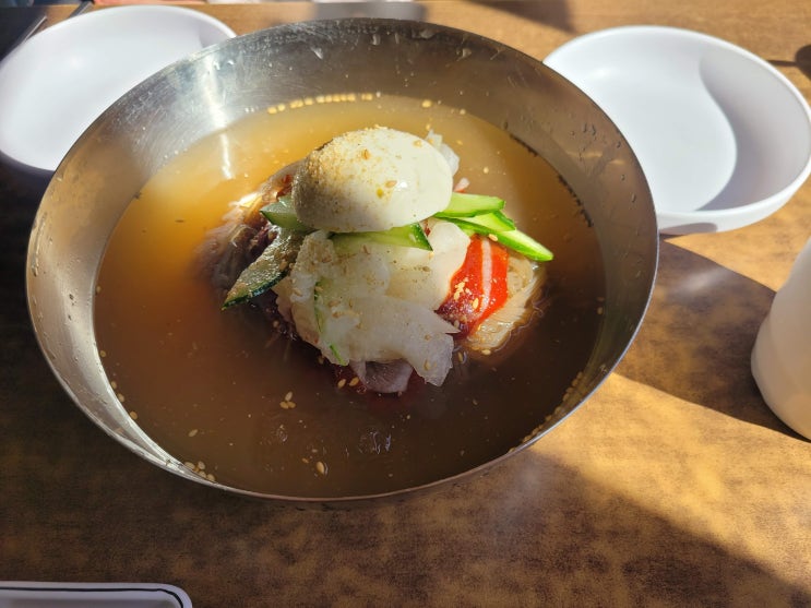  홍제동 가성비 냉면 시원하고 매콤한 맛! (우리냉면, 주차, 내돈내산)