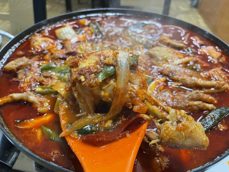  가족모임. 가경동 권가네삼계탕 닭도리탕.
