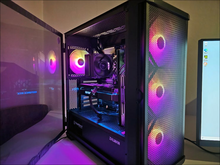 먼지 관리와 통풍 성능이 우수한 PC케이스 추천 잘만 Z10 PLUS 미들타워케이스