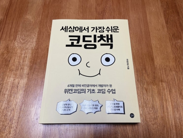  비전공자개발자 코딩입문서 <세상에서 가장 쉬운 코딩책>