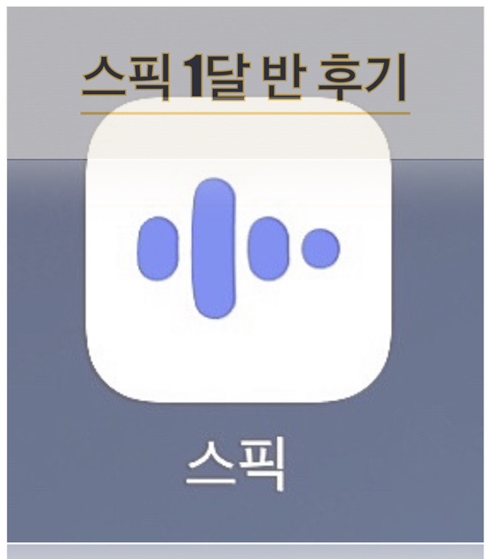  [스픽] 혼자서 공부하는 영어회화 스픽 후기_리얼리뷰