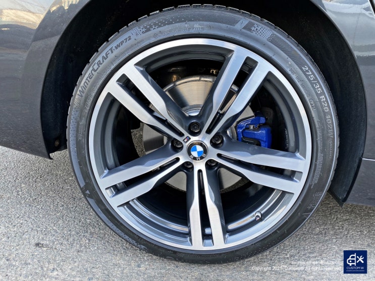  BMW 6GT 630i 20인치 648M 다이아몬드 컷팅 휠수리 휠복원