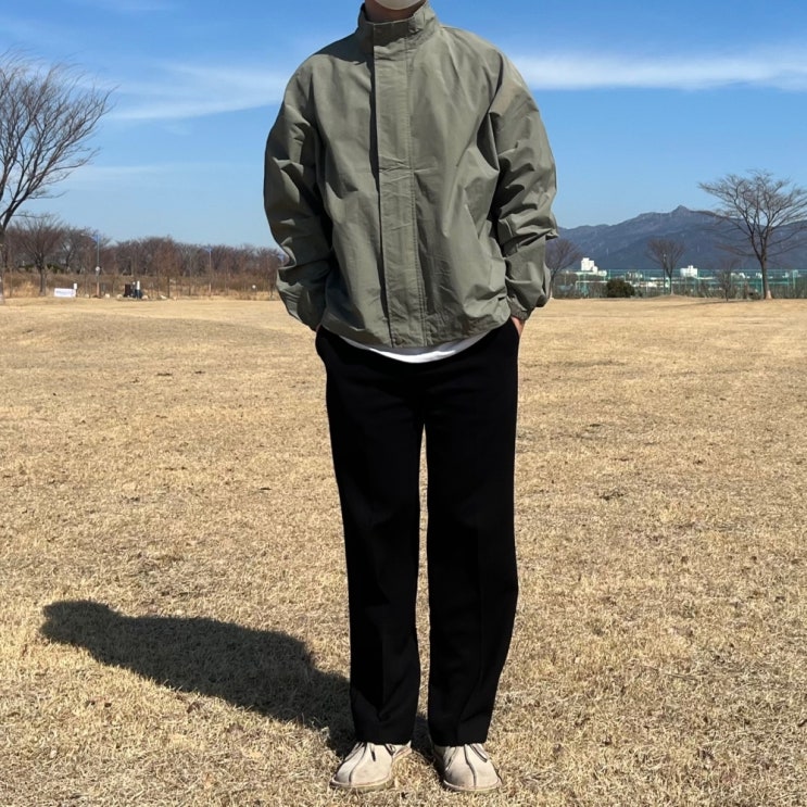  행거인더룸 오버핏 야상 남자 바람막이 봄 간절기 아우터 코디