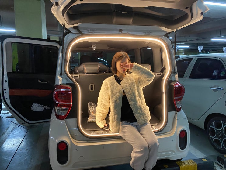  [메이튼] 22년식 더 뉴 레이 LED 식빵등, 초간단 셀프 DIY 하는 방법