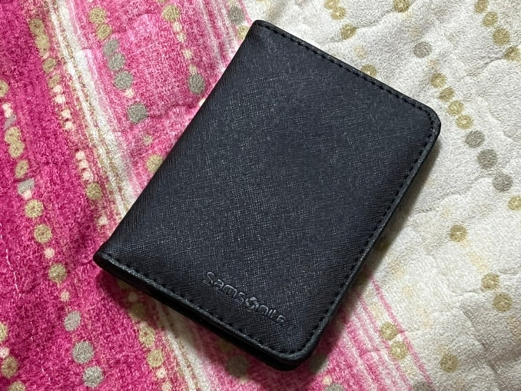  RFID 보호 샘소나이트 여권지갑 개봉기