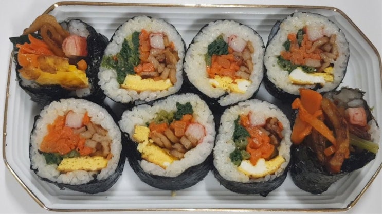 쉬운 김밥 여행 갈 때 만들기 좋은 음식 Korea Travel Food Kimbap