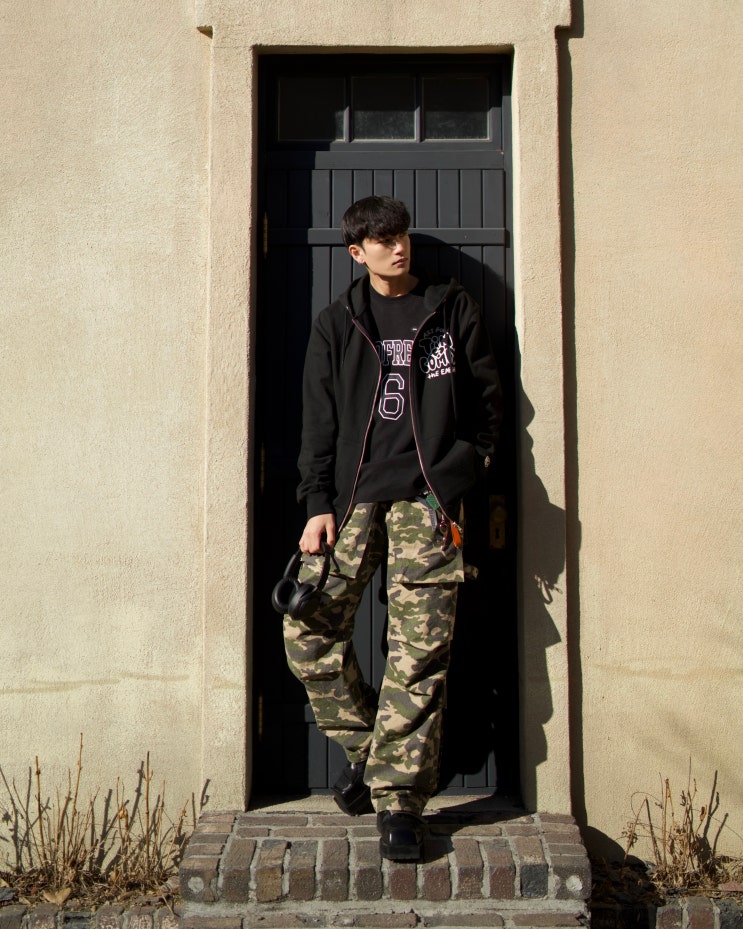  [WAP WORKS]카모플라쥬의 매력에 빠져보실까요?W010 ( Works bio cargo pants camo )