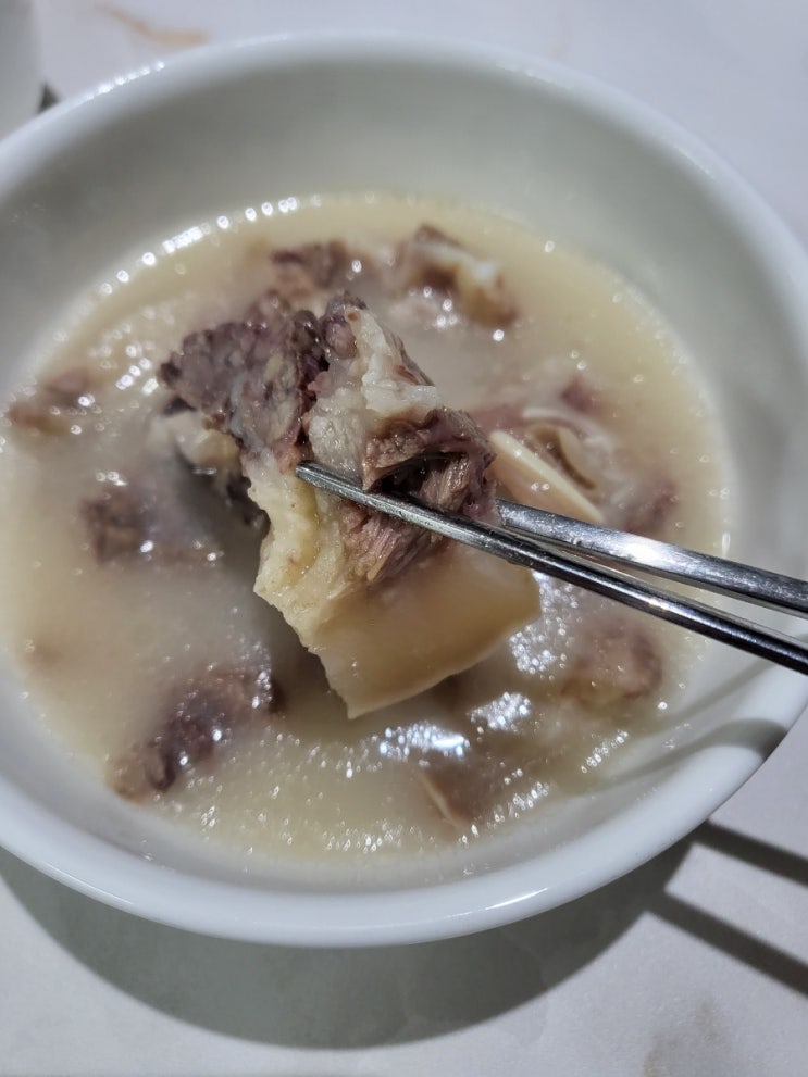  인천 검단신도시 김포농원 한우 장터 소머리국밥