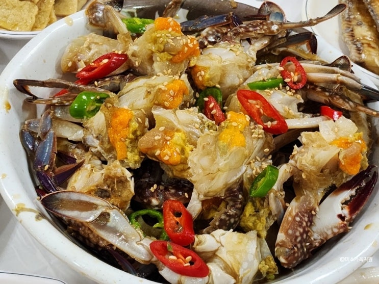  엑스포여수맛집 간장게장 서대회무침 혼밥도 가능