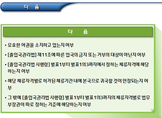 외국인유학생 체류기간의 상한 및 연장 외국인유학생 체류기간의 상한 및 연장