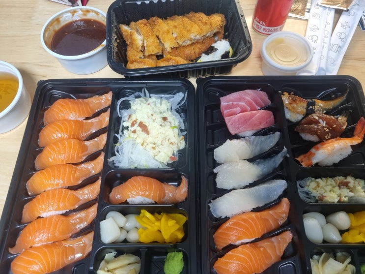  여수 무선 여수초밥 배달후기