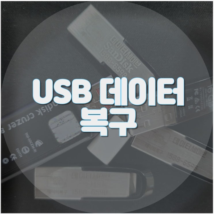  신속하고 안전한 USB 메모리 복구 서비스