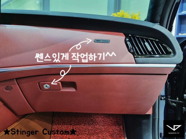 화성시 정남면 / 실내커스텀/염색 / 기아 / 스팅어