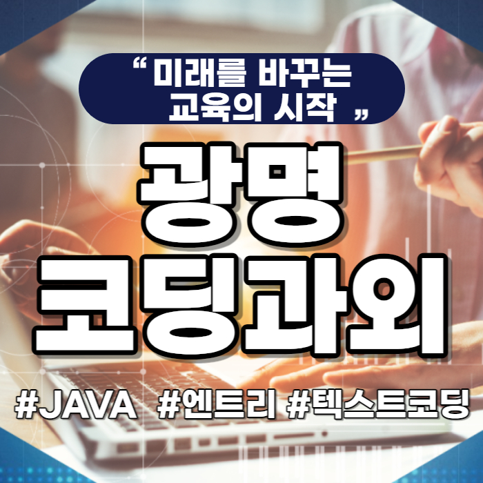  광명 하안동 코딩과외 초등 고학년 앤트리 자바 수업 하고있어요