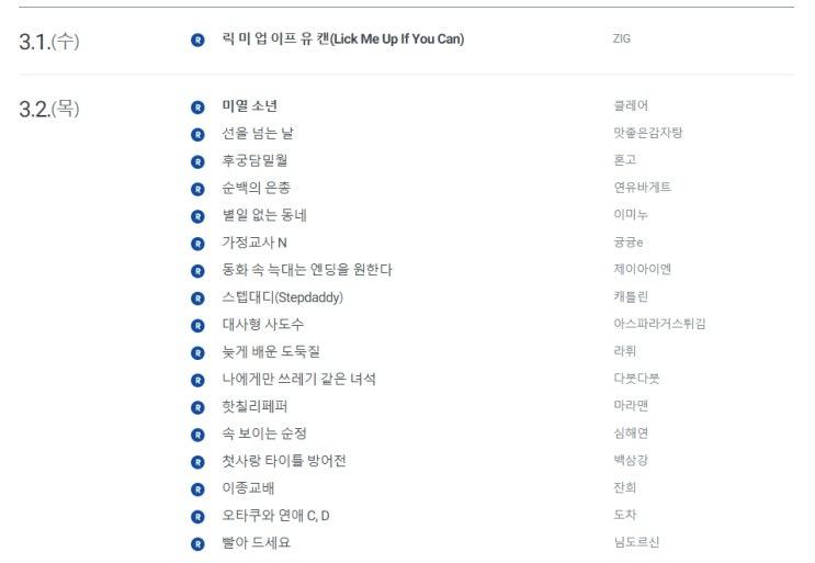 BL소설 신간) 리디 23.03월 BL 소설 신작 캘린더 기대작 BL소설 신간) 리디 23.03월 BL 소설 신작 캘린더 기대작