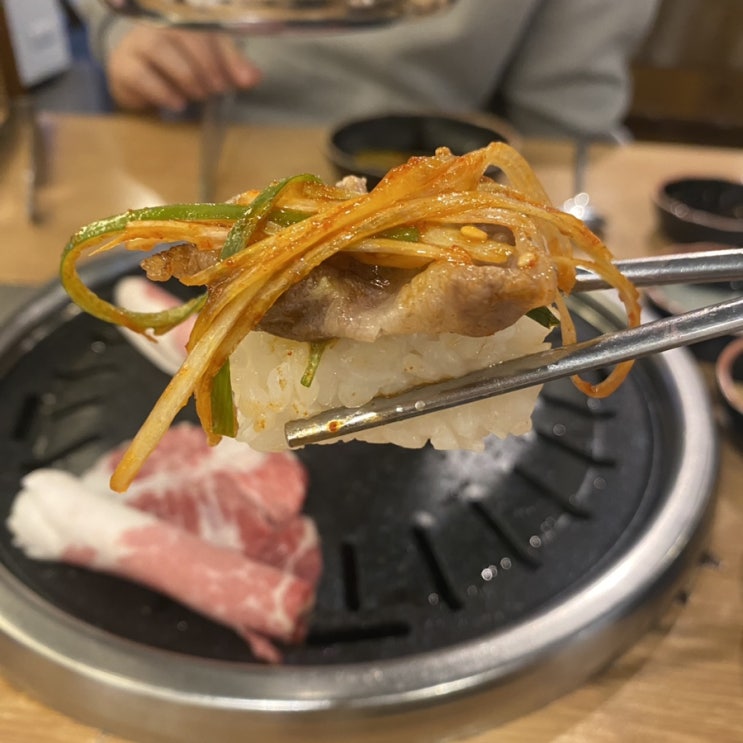  이차돌 안양일번가점 안양 차돌박이 돌초밥 쫄면 맛집