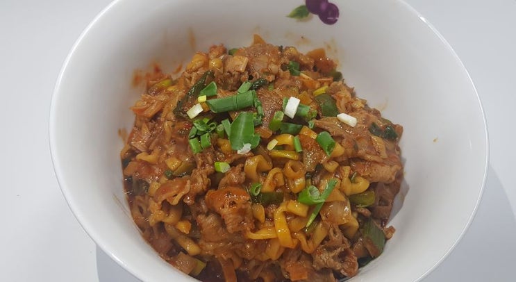  하루한끼 맛있게 불닭 볶음 짬뽕 화끈하게 매운 요리(feat. 불닭 짬뽕) HOT Spicy Buldak Jjampping NooddleS
