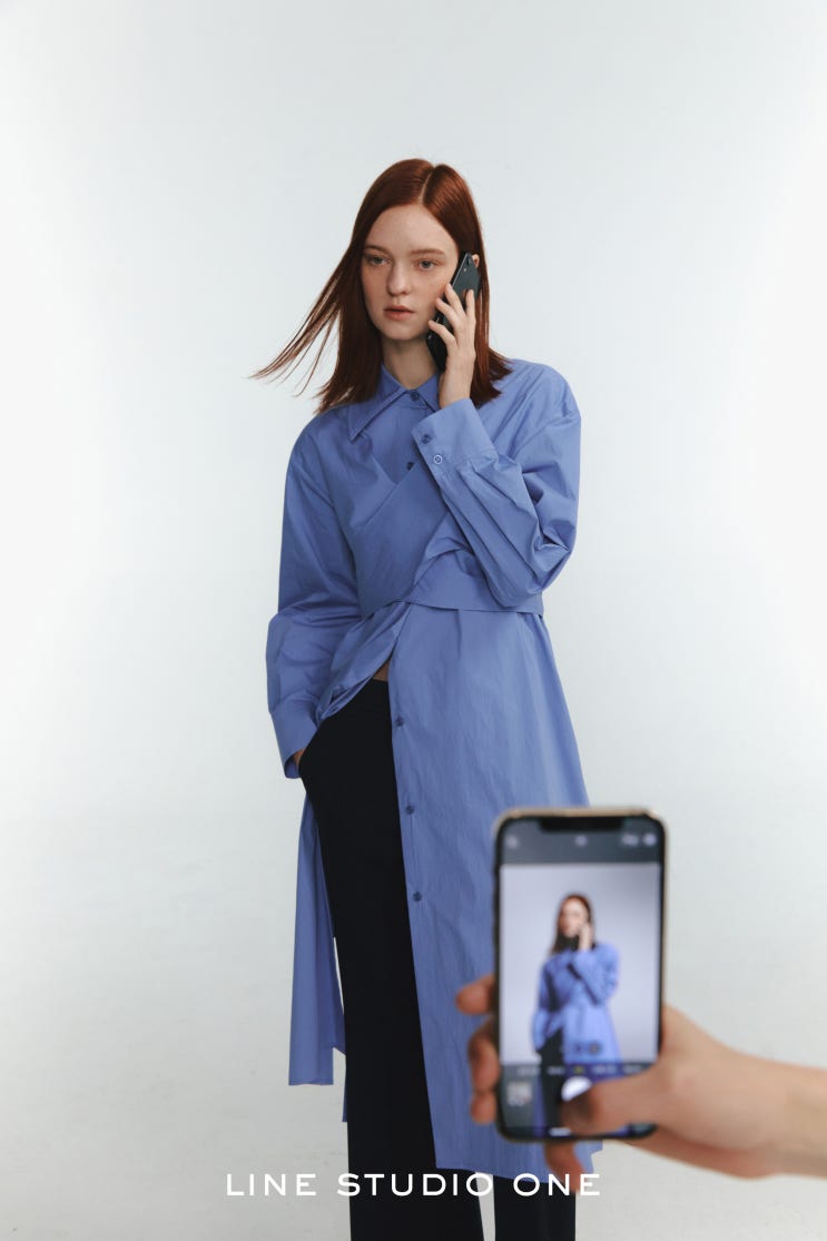  2023 봄코디 데일리룩 라인스튜디오원 에서 캐쥬얼코디 완성