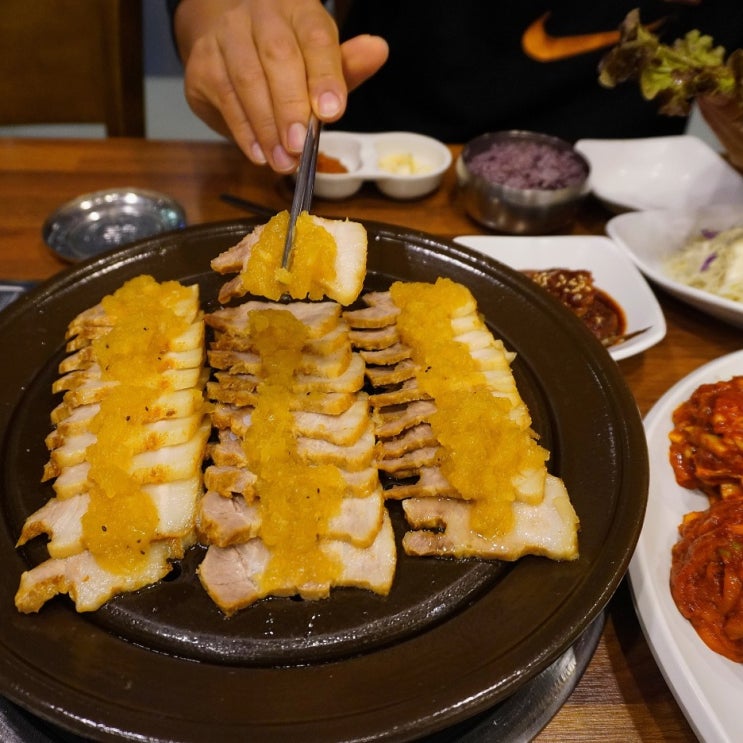  부산 연산동 보쌈이 맛있는 곳 남자마늘보쌈