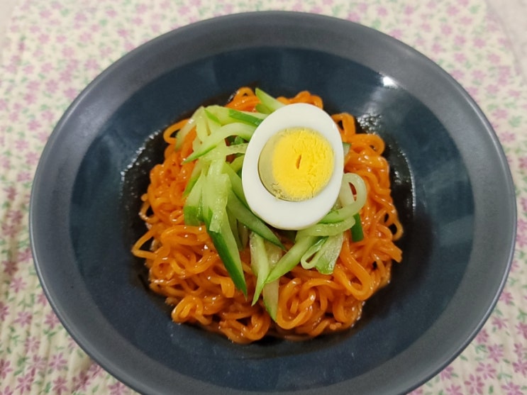  농심 배홍동 쫄쫄면 신상 라면 후기