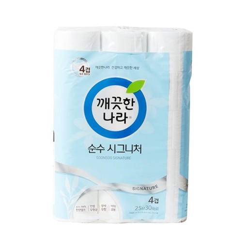  깨끗한나라 순수시그니처, 환경과 건강을 생각하는 두루마리 휴지