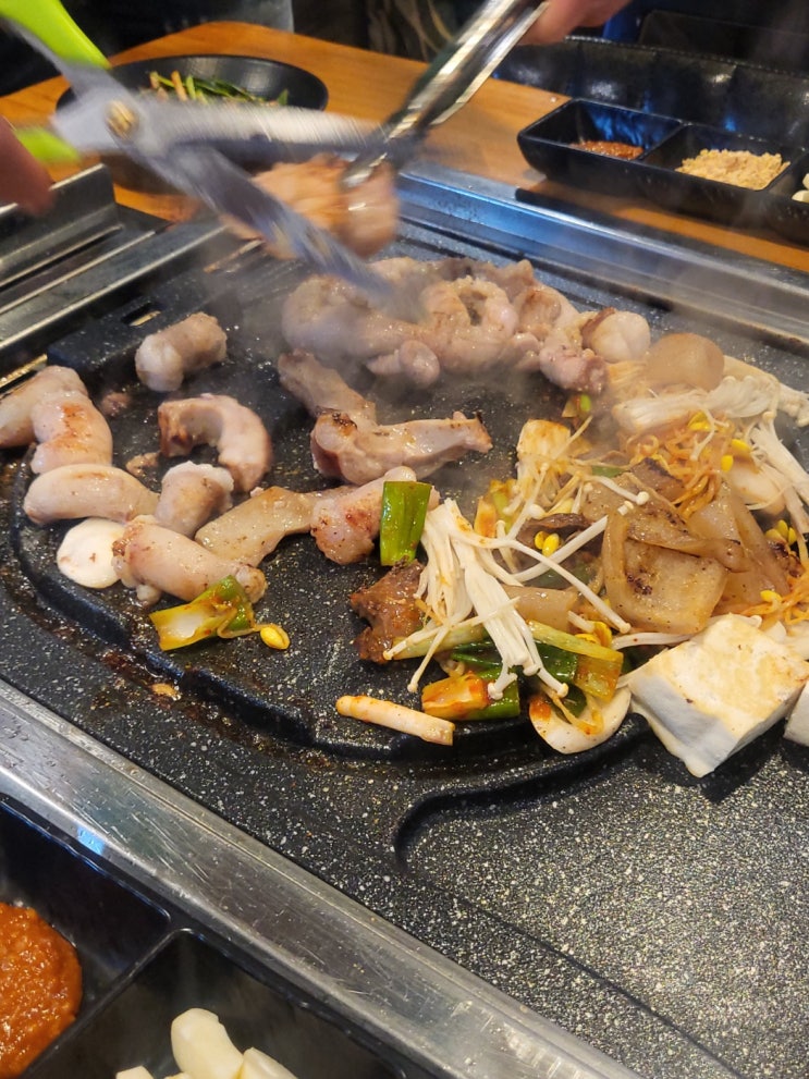  익산 부송동 한우 소곱창 맛집 - 소달구지