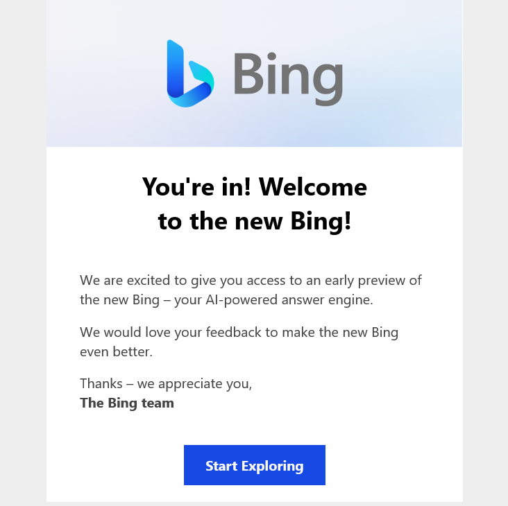  MS의 ChatGPT, New Bing 얼리엑세스 후기