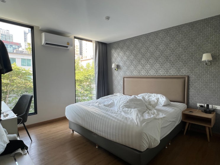  방콕 위치좋은 가성비 숙소 프롬퐁 럭키호텔(Lucky Hotel)아고다 평점 9점의 만족도!