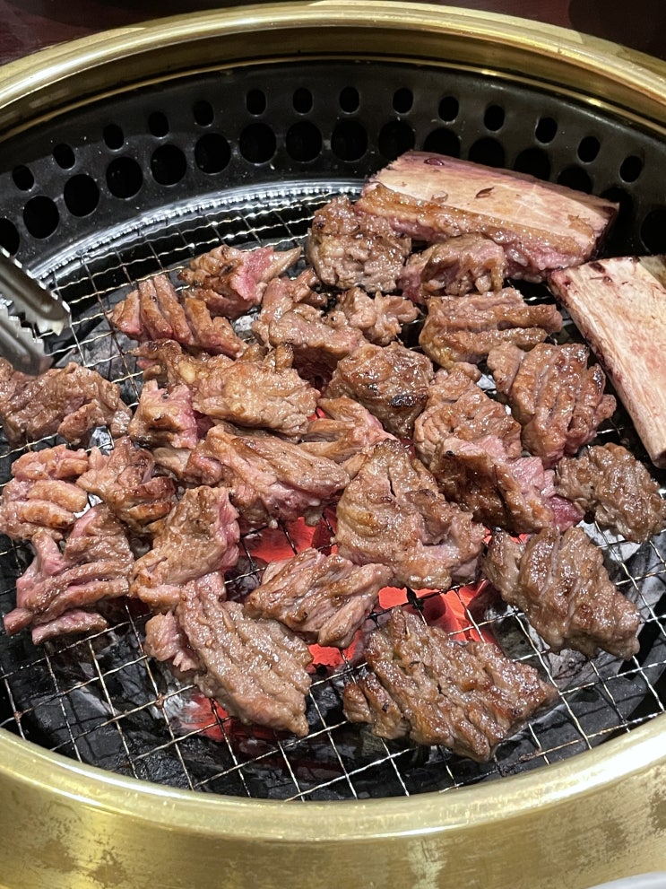  창원에서 즐기는 벚꽃갈비와 에스프레소 한잔️