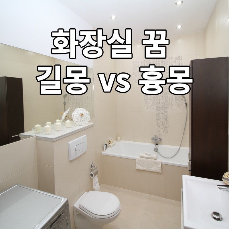 더러운 화장실 가는꿈 재래식화장실꿈해몽 정리