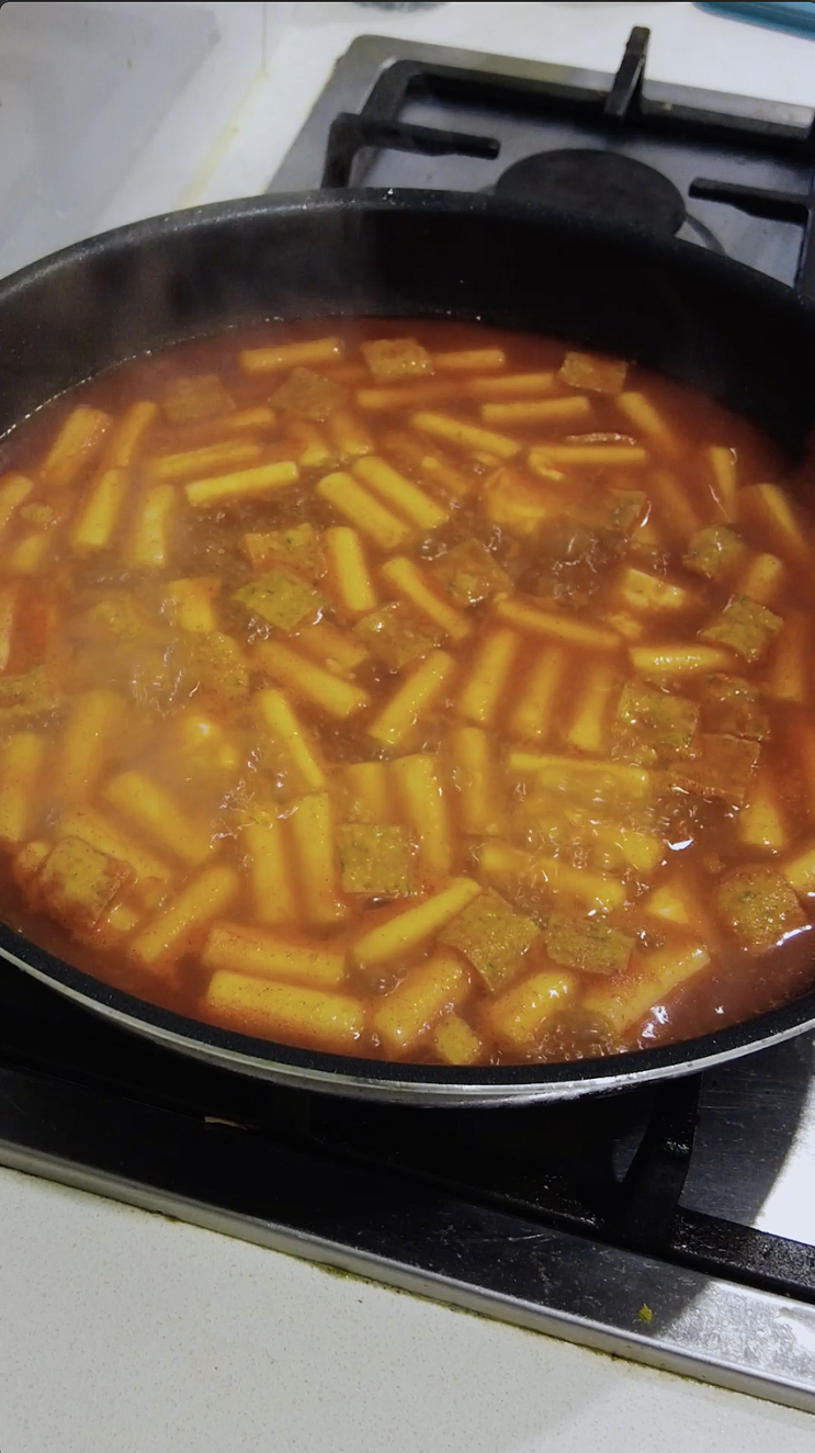 오뚜기 국물떡볶이 조리법 및 맛후기
