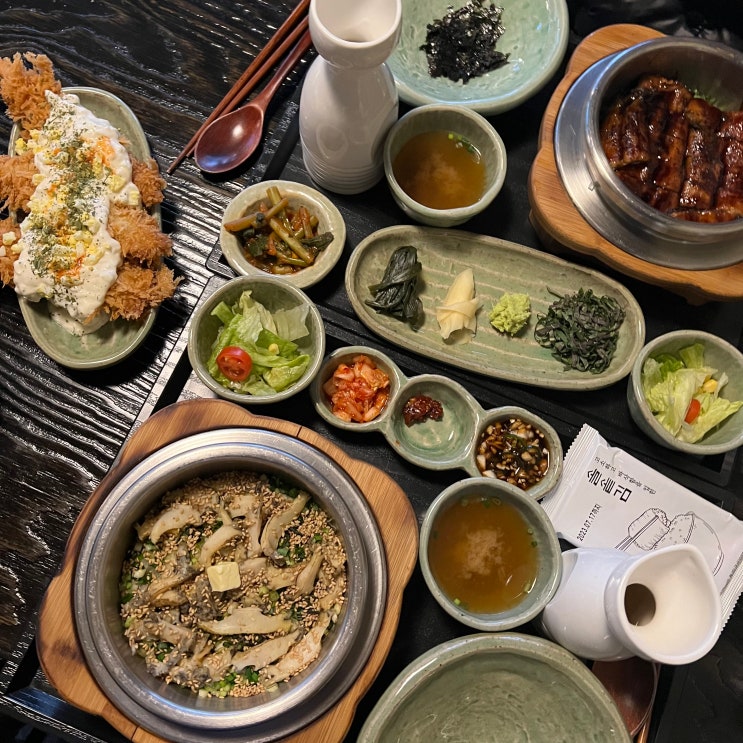  성수 맛집 솔솥 성수점 성수역 맛집 (전복 솥밥 + 새우튀김)