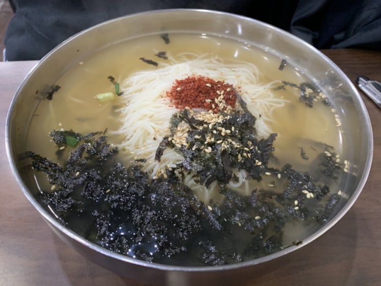  검단사거리역 뜨끈한 국수 맛집 “원포국수”(치즈돈까스도 맛나)