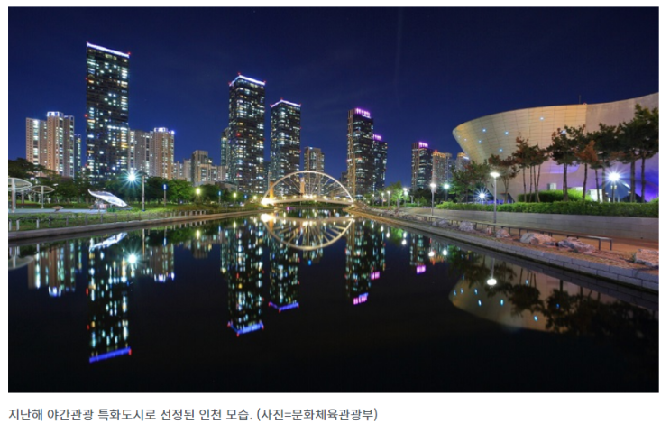 ‘야간관광 특화도시’에 부산·대전·강릉 등 5개소 선정