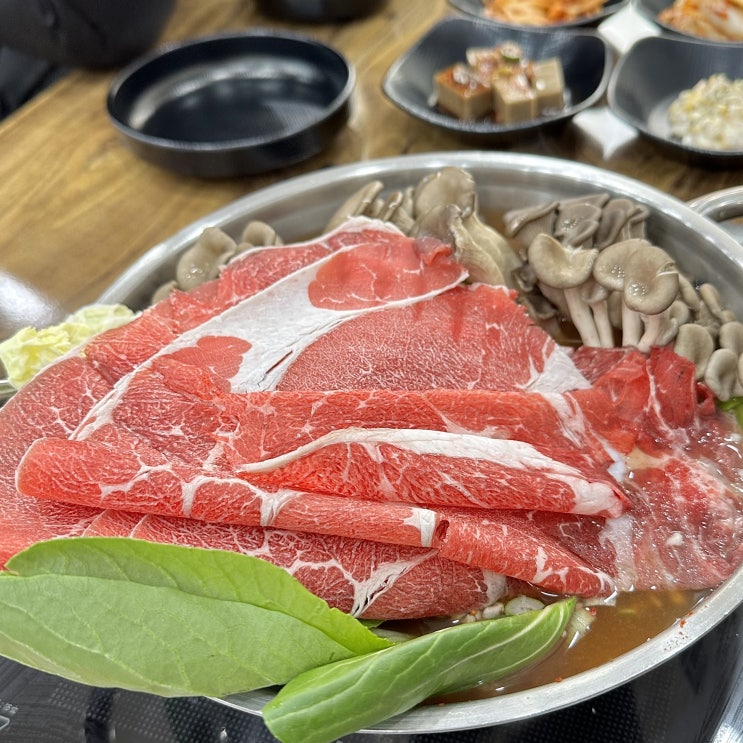  인천 도림동 맛집 오봉산칼국수 인천 샤브샤브