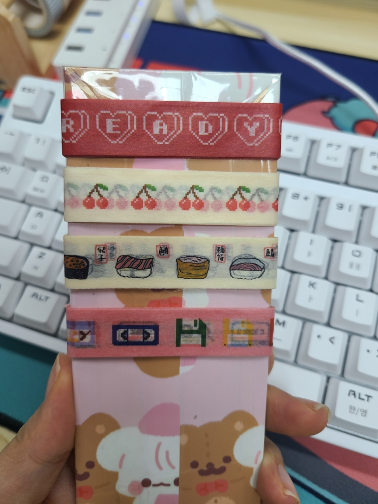 [다꾸일상] 마테감개 만들기_넘쳐나는 마스킹테이프 보관하는법
