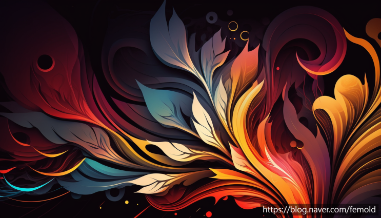  Art gallery : AI 이미지 - Abstract 와 아이크림 합성