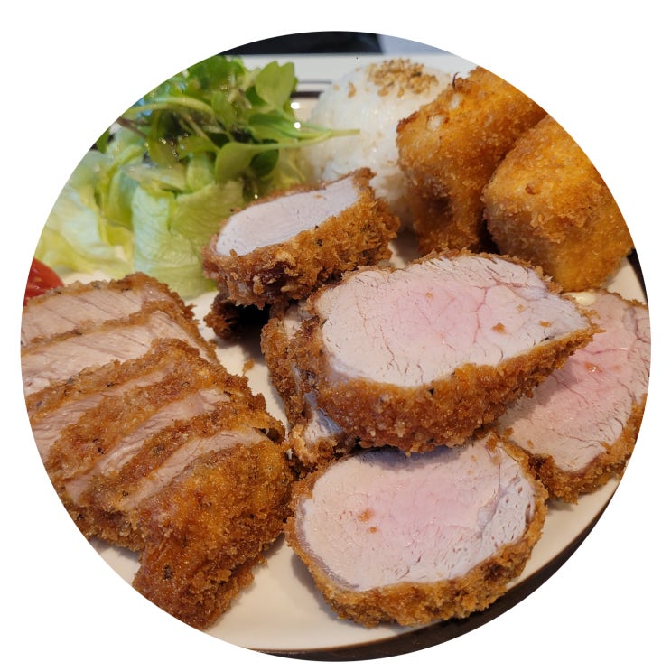  영주 분식 해피치즈스마일 밀떡과 돈까스의 조합 맛집