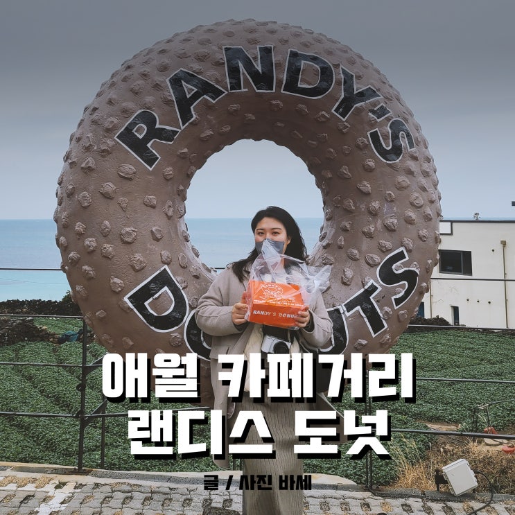  제주 랜디스도넛 주차 편하지만, 자리가 적다 도넛은 맛있다