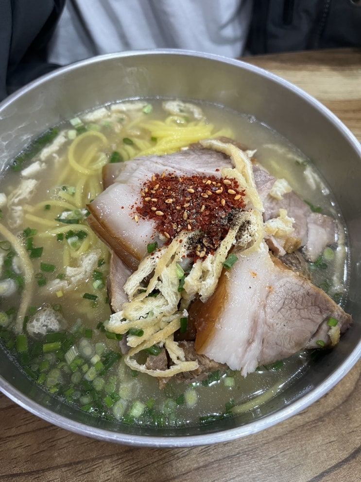  제주공항 근처 고기국수 맛집 효퇴국수국밥