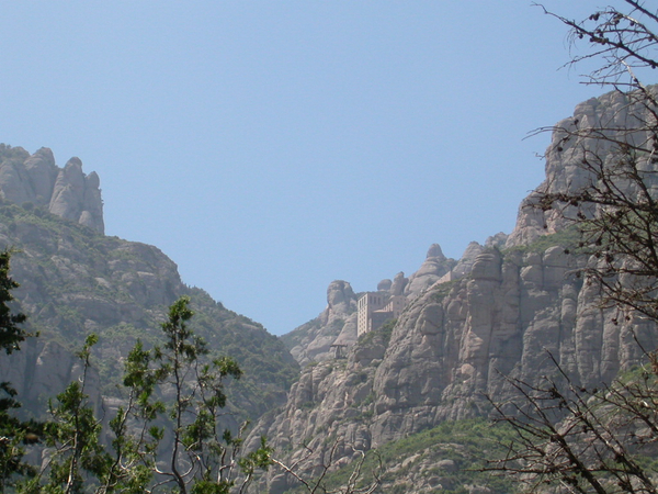  [젊은날의 유랑-48]오래된 수도원의 Monserrat 산